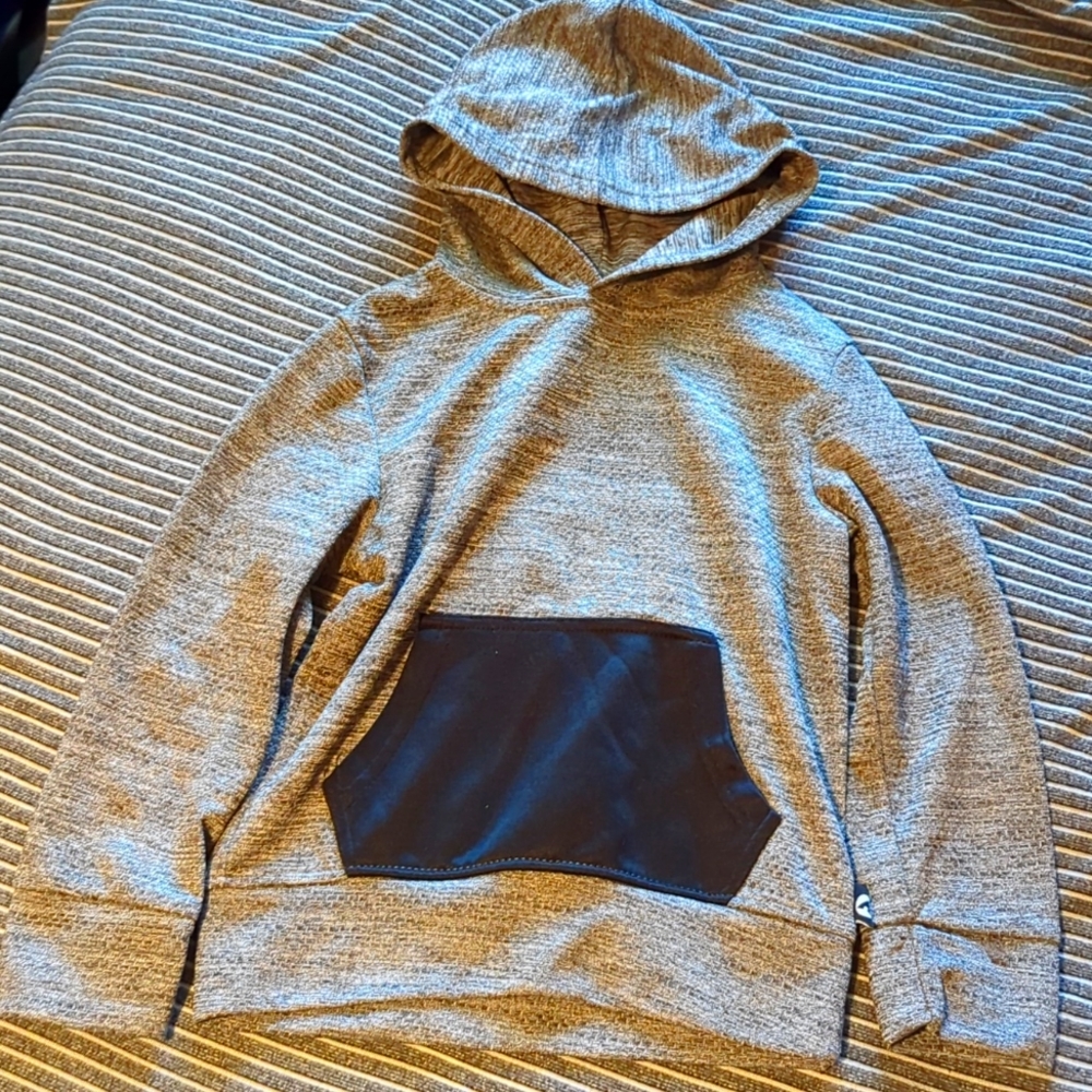 Kids Air Walk Gray Hoodie
